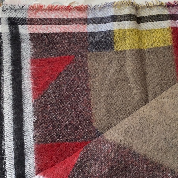 ZARA 💙 Blanket Scarf - Picture 4 of 5